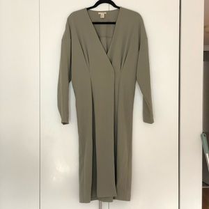 Olive Green Long Jacket